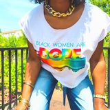 'Streetwear Essential' Dope Black Women Sleeveless Crop Top (S-2X)