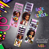 'Bookworm Essential' Personalized Kids Bookmark