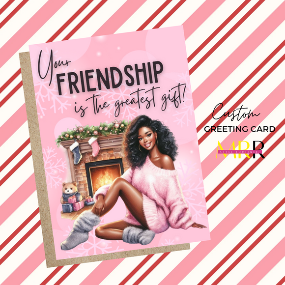 'Holiday Essential' Your Friendship Christmas Greeting Card