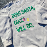'Streetwear Essential' Dear Santa Christmas TShirt (S-2X)