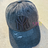 'Accessory Essential' Denim NY Baseball Cap Hat (OS)