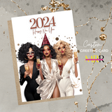 'Holiday Essential' 2024 New Year Greeting Card