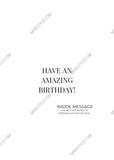'Birthday Essential' Born In February Birthday Greeting Card