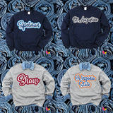 'Streetwear Essential' Custom Varsity Sweatshirt (S-2X)