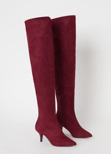 'Chic Essential' Suede Over the Knee Boots (6-10)