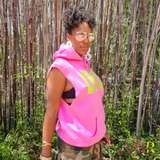 'Streetwear Essential' Somebody's Mama Sleeveless Pullover Hoodie (S-2X)