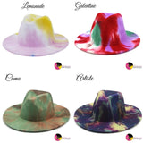 'Ty Die' Multicolor Fedora Hat