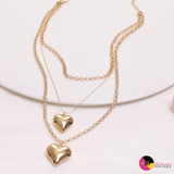 'Brave Heart' Necklace + Bracelet Set
